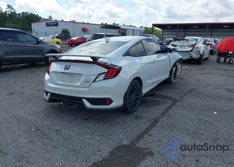 2020 Honda Civic Si Coupe from USA, damaged, VIN 2HGFC3A59LH754187